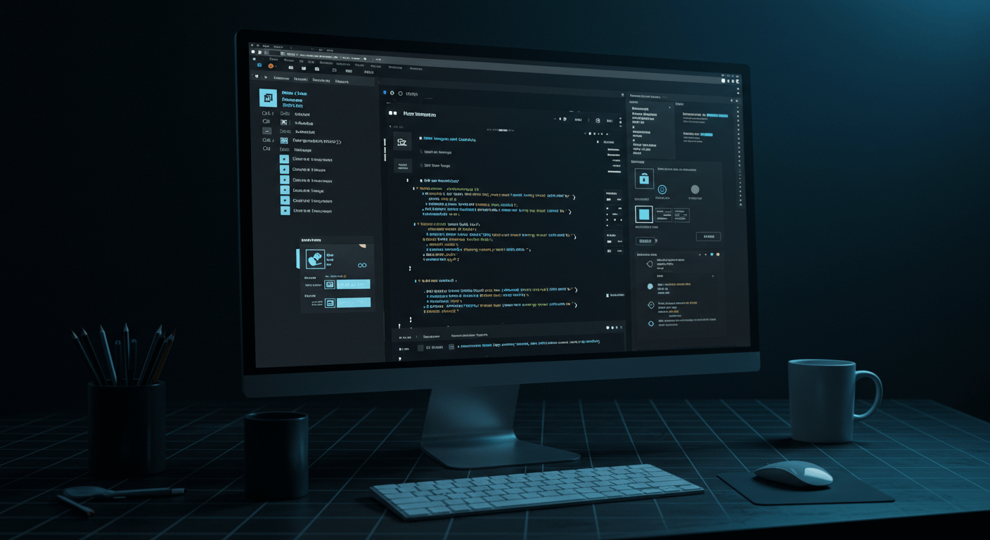 Web Development Illustration